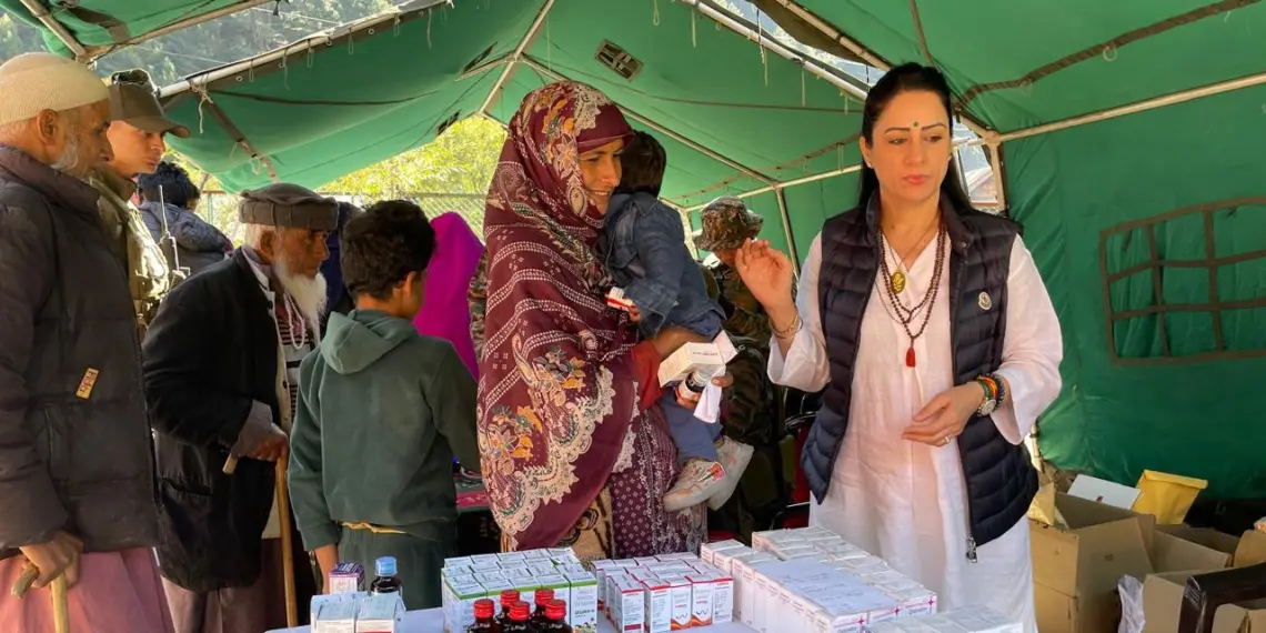 Rouble Nagi Art Foundation Organises Health Camp at Jabri Village on LoC