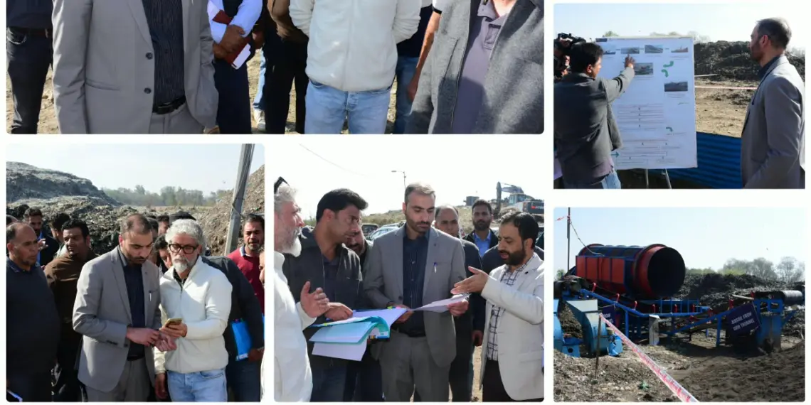 Commissioner SMC Inspects Achan Landfill Site, Reviews Waste Management Operations and Legacy Waste Bio-mining Project