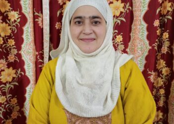 Srinagar’s Urfana Amin selected for National Teachers’ Award