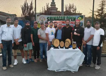 Inayat Jehangir Wins Fourth Consecutive Singles Title at Srinagar Open Tennis Championship