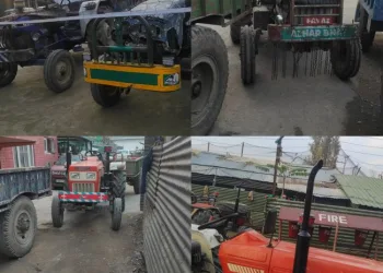 Illegal extraction & transportation of minerals: Police seizes 4 vehicles; Arrests 4 drivers in Sopore