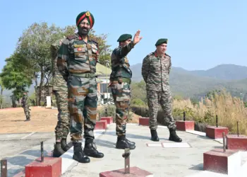 DGMO VISITS MANIPUR FOR AN OVERVIEW OF SECURITY AND BORDER MANAGEMENT