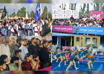 Pulwama Kabaddi League 2026 Kicks Off with Eight Teams, 96 Athletes