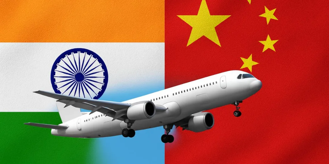 After Five-Year Break, India and China Reopen Skies with Direct Flights