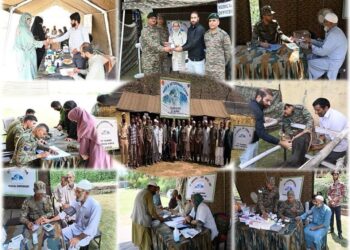 Indian Army Organises Medical and Veterinary Camp at Salamabad, Uri Under Operation Sadbhavna