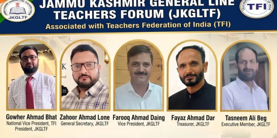 JKGLTF Urges Government to Restore Old Pension Scheme for NPS Employees in Jammu and Kashmir