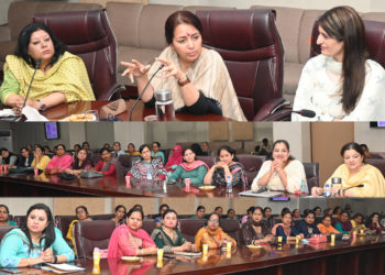 JKRLM UMEED celebrates International Women’s Day with members of SHGs