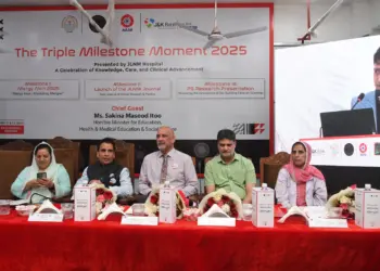 JLNM Hospital Setting New Benchmarks in Tertiary Care, Says Health Minister Sakina Itoo at Srinagar Conference