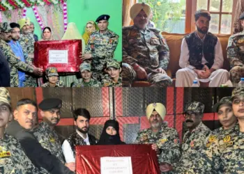 A Father’s Legacy, A Soldier’s Brotherhood: BSF Officers Stand With Martyrs’ Families on Their Children’s Wedding Days.