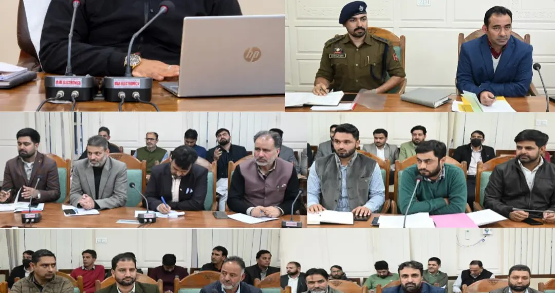 DC Kupwara chairs Winter Preparedness meeting; directs uninterrupted services and advance stocking across border areas