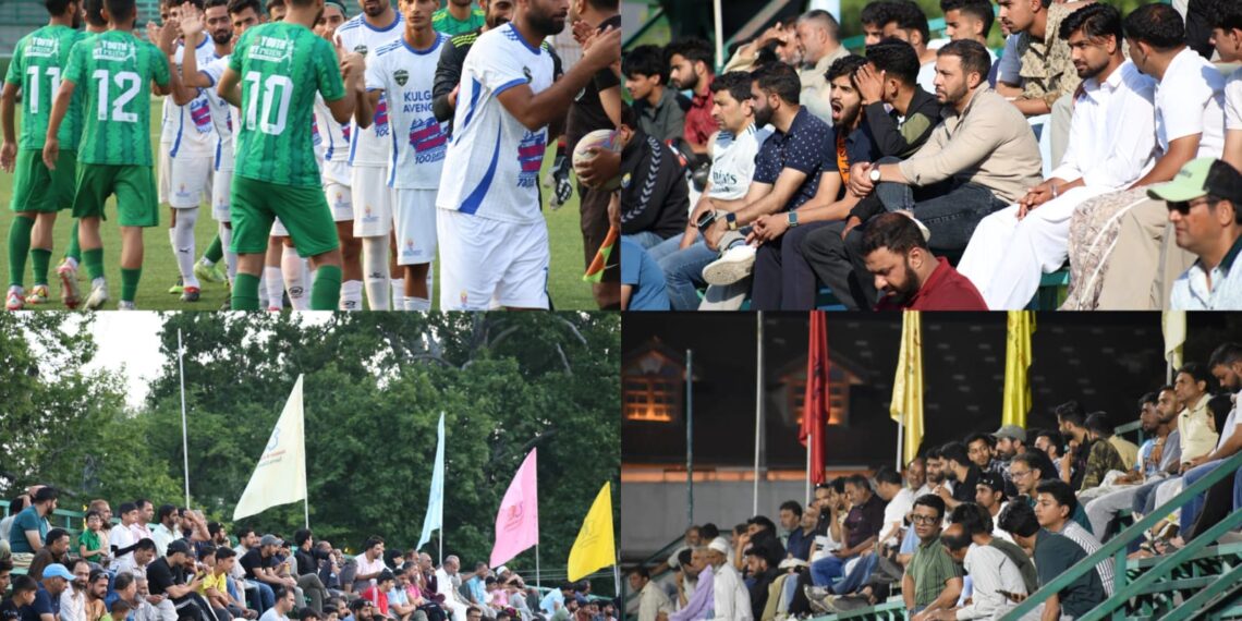 KCFL nears completion of league stage, large evening crowd witnesses Sunday fixture