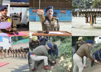 KUPWARA POLICE MARKS NATIONAL INTEGRATION DAY WITH DISTRICT-WIDE PLANTATION DRIVE
