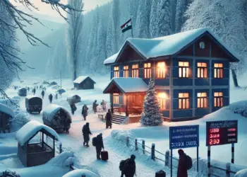 Winter Relief: Temporary Shelters Arranged for Stranded Passengers in Border Areas