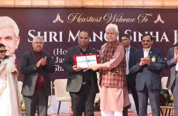 LG Sinha felicitates members of Langar Organisations, NGOs for their valuable contribution during Shri Amarnath Ji Yatra 2024
