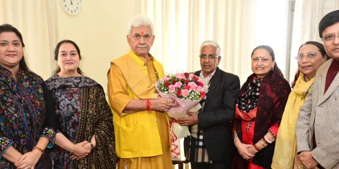 VC Jammu university called on LG