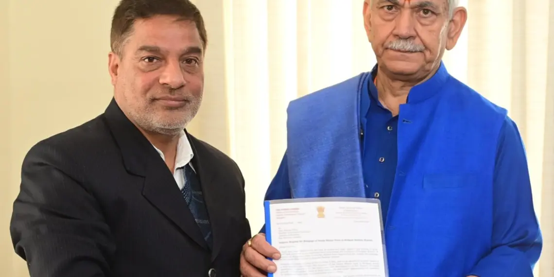 Chairman, District Development Council Budgam, others called on LG