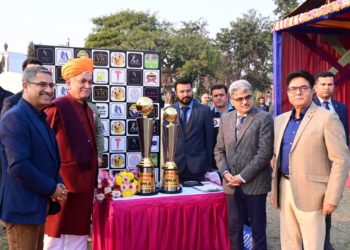 Lt Governor inaugurates Kashmiri Pandit Premier League Cricket Tournament in Jammu