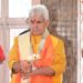 Lt Governor performs Pujan of Shri Amarnathji Chhari Mubarak