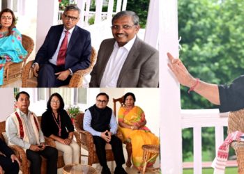 Members of Standing Committee of Chairpersons of State Public Service Commissions call on Lt Governor