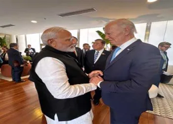 PM Modi meets US President Joe Biden, Singapore PM on G20 sidelines