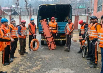 SDRF Puts Emergency Teams on Alert Across Kashmir Amid Adverse Weather