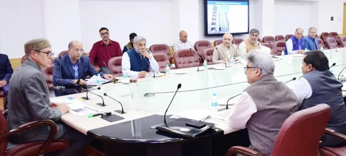 CM Omar Abdullah chairs meeting to review functioning of Estates department