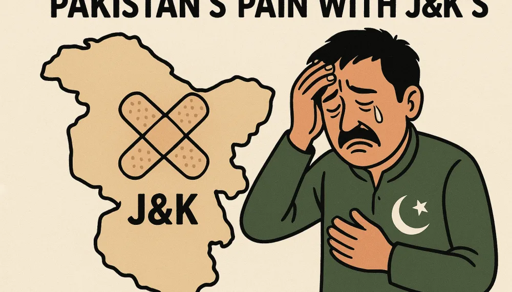 PAKISTAN’S PAIN WITH J&K’S PROGRESS POST 370 ABROGATION