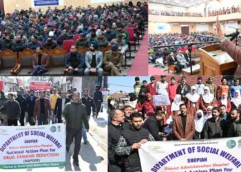Awareness and Training programme on New Criminal Laws,Drug Abuse, held at Shopian