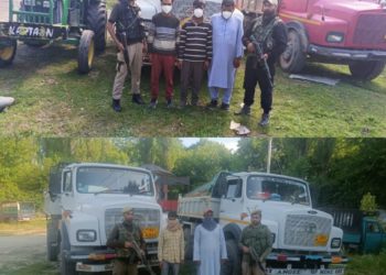 Illegal extraction and transportation of minerals