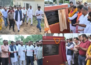 Satish Sharma Lays Foundation Stones for Five Development Projects in Chhamb; Reaffirms Commitment to Rural Development