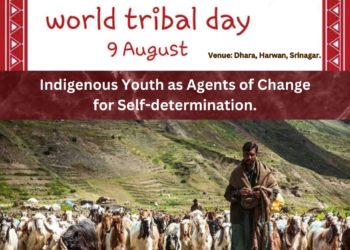White Globe along with District legal Services Authority Srinagar celebrated world Tribal day at Dhara Harwan