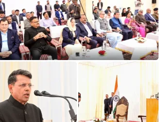 Shantmanu Sworn In as J&K State Election Commissioner; LG Manoj Sinha Administers Oath at Lok Bhavan