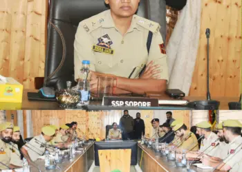 SSP Sopore Neha Jain Sets Policing Priorities, Calls for Crackdown on Drugs and Terror Networks