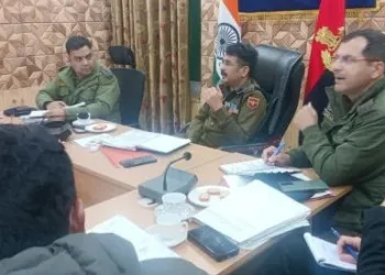SSP Handwara chairs crime/security review meeting