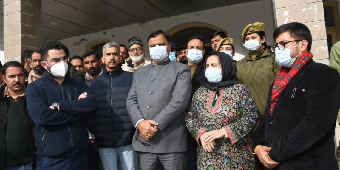 Sakeena Itoo, Javed Rana visit Kotranka following tragic deaths in Budhaal village