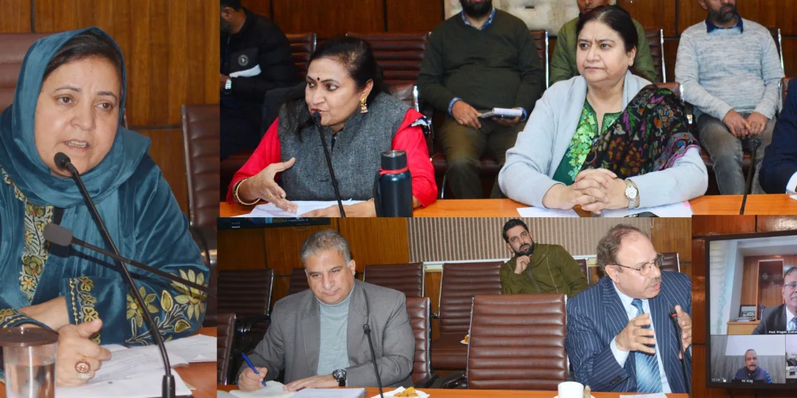 Our Government committed to enhance quality of higher education and research in Universities of J&K: Sakeena Masood