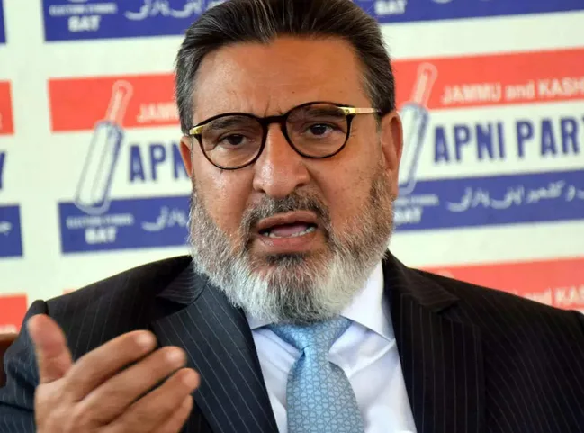 Altaf Bukhari Welcomes Govt’s Approval on Rajbagh–Sangarmal Flyover