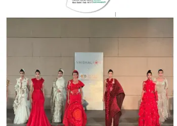 Breathing Threads : Fashion Show at Bharat Tex 2025