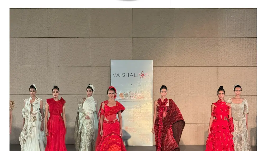 Breathing Threads : Fashion Show at Bharat Tex 2025