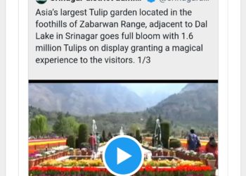 J&K is beautiful, and even more so during the tulip season: PM Modi