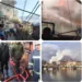 One Injured as Fire Damages Dal Lake Guest House in Srinagar