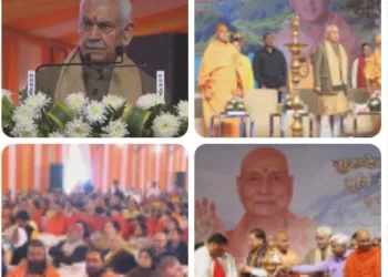 “India Rediscovering Its Spiritual Leadership”: LG Sinha at Haridwar Event