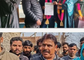 JDU Reconstitutes District Body, Holds Meeting at Najan Sonawari