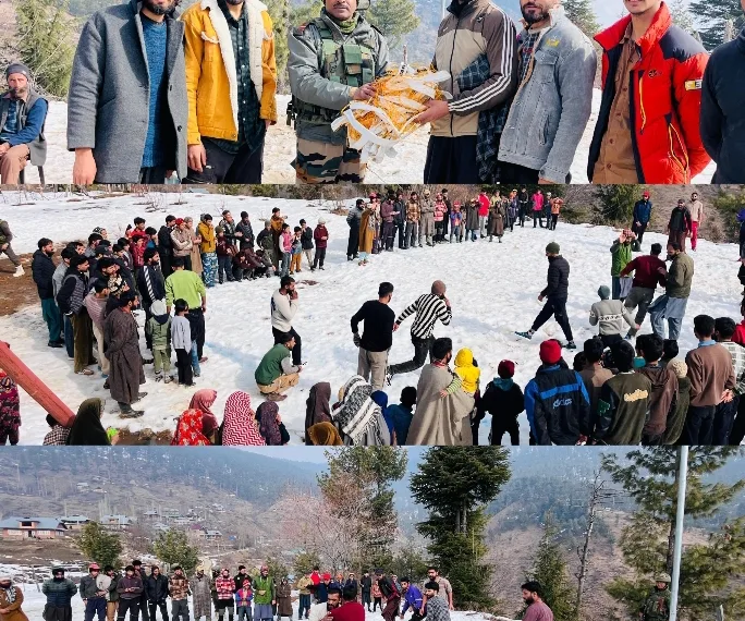 Indian Army Hosts Vibrant Snow Festival at Kiatson, Strengthens Community Bonds