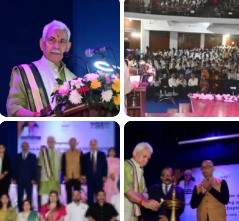 LG Manoj Sinha Inaugurates ISTD Jammu Chapter, Calls for Skill-Driven Growth & Collaboration