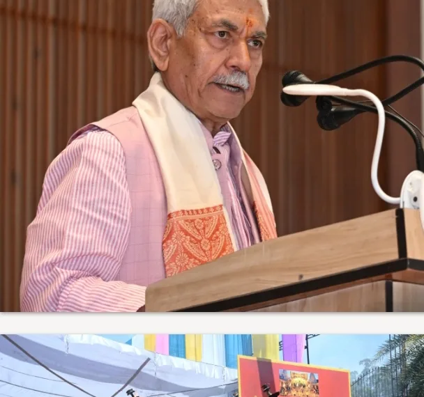 “Cultural Heritage Key to J&K’s Future Growth”: LG Sinha at Festival Inauguration