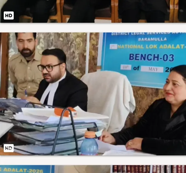 Baramulla Organizes 2nd National Lok Adalat of 2026; 1169 cases amicably resolved