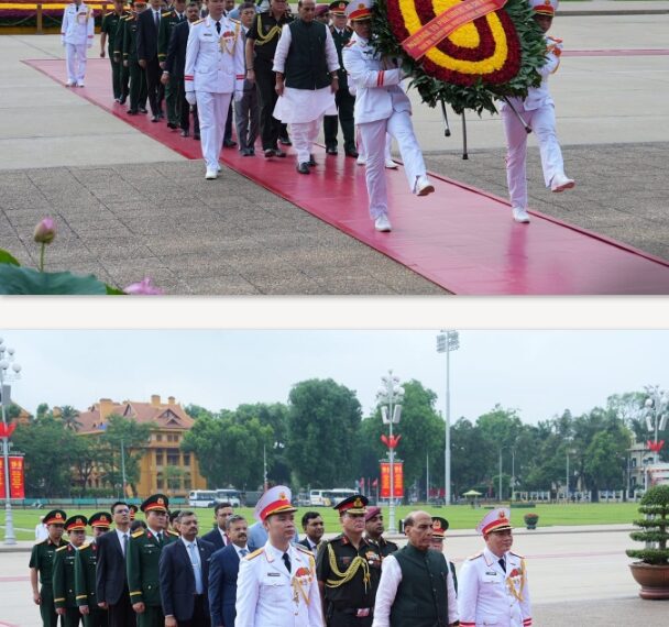 Rajnath Singh Pays Tribute to Vietnam’s Founding Father Ho Chi Minh on 136th Birth Anniversary