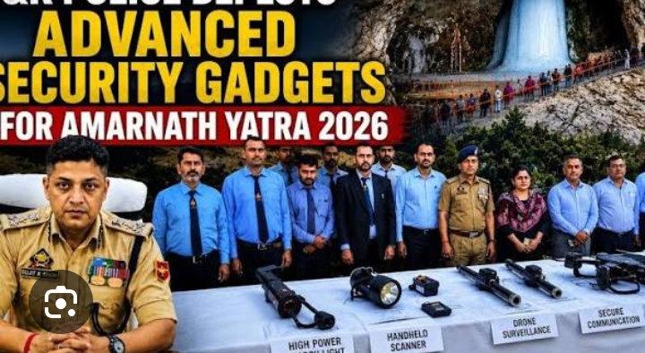 Hi-Tech Security Shield for Amarnath Yatra 2026: J&K Police Deploys Advanced Surveillance, Anti-Sabotage Systems at Pilgrim Camps