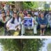 Seasonal Casual Labourers Stage Protest in Shadipora Bandipora, Demands Justice